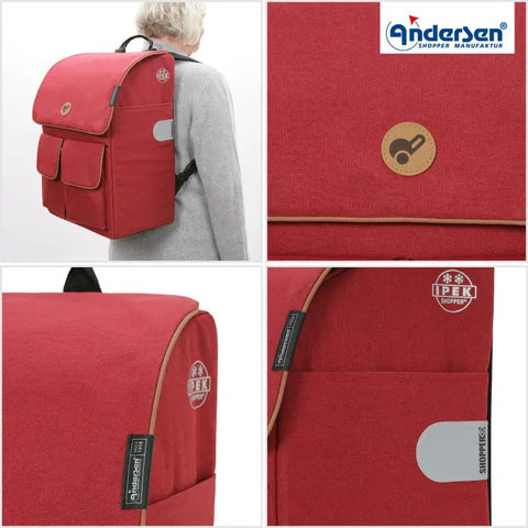 112-237-70 - Andersen Scala Frame - Ipek Mini Bag Bag - Red - gallery 8 - Hitch A Bike
