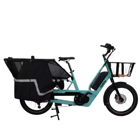 The AddBike U-Cargo Family Cargo eBike | Anthracite
