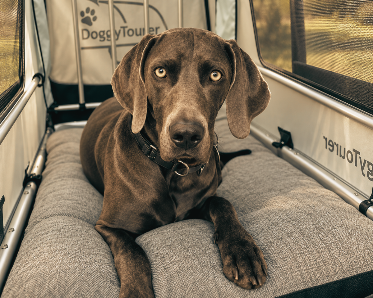 DoggyTourer — When your passenger is a LOT of dog