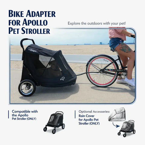 Petique Apollo Elite Dog Bike Trailer & Stroller | > 60kg