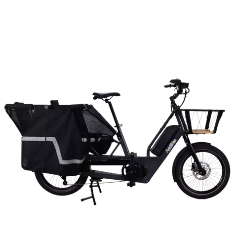 The AddBike U-Cargo Family Cargo eBike | Anthracite