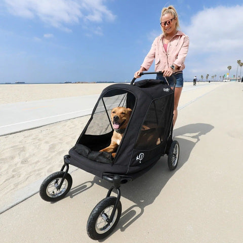 Petique - Petique Apollo Elite Dog Bike Trailer & Stroller - > 60kg - PET-AP - Hitch A Bike - {{ shop.shopifyCountryName }}