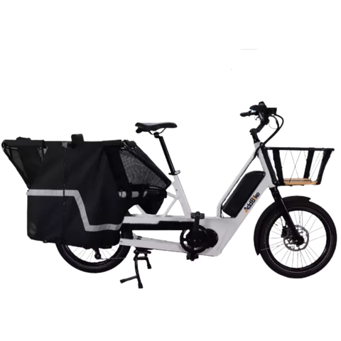 The AddBike U-Cargo Family Cargo eBike | Anthracite