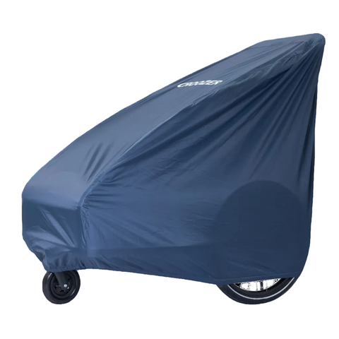 Croozer Storage Cover Kid — dark blue folding garage