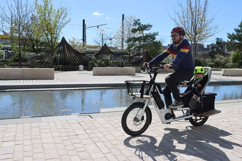 AddBike U-Cargo Lite Cargo eBike | White