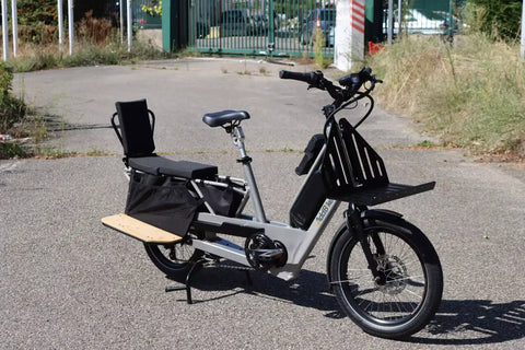 AddBike U-Cargo Lite Cargo eBike | White