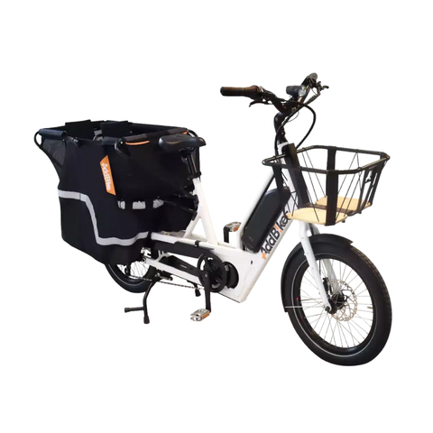 The AddBike U-Cargo Family Cargo eBike | Anthracite
