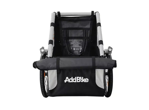 Addbike - AddBike+ Kid Kit | Front - Mounted Family Cargo Bike Conversion - Hitch A Bike - 