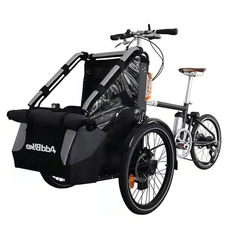 Addbike - AddBike+ Kid Kit - Front - Mounted Family Cargo Bike Conversion - Hitch A Bike -