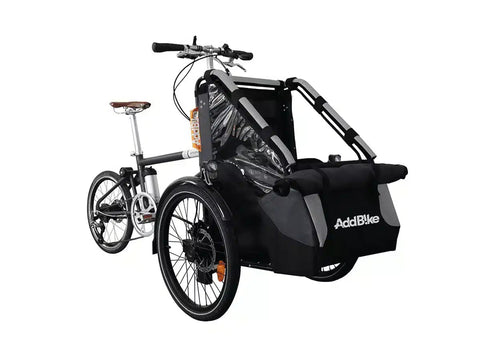 Addbike - AddBike+ Kid Kit | Front - Mounted Family Cargo Bike Conversion - Hitch A Bike - 