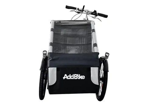 Addbike - AddBike+ Kid Kit - Front - Mounted Family Cargo Bike Conversion - Hitch A Bike -
