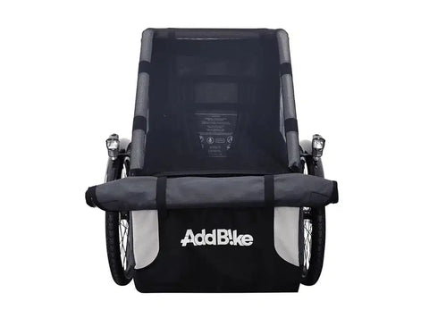 Addbike - AddBike+ Kid Kit - Front - Mounted Family Cargo Bike Conversion - Hitch A Bike -