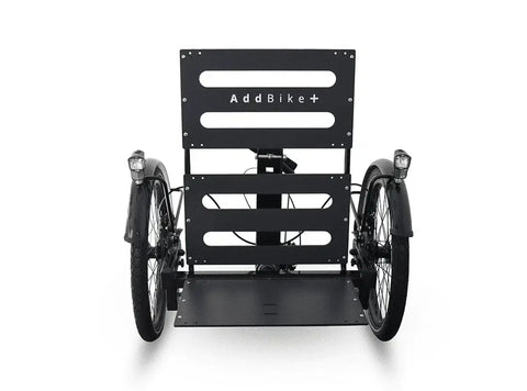 Addbike - The AddBike+ Cargo Bike Trailer - Front Mounted - Hitch A Bike - AB007