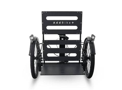 Addbike - The AddBike+ Cargo Bike Trailer | Front Mounted - Hitch A Bike - AB007