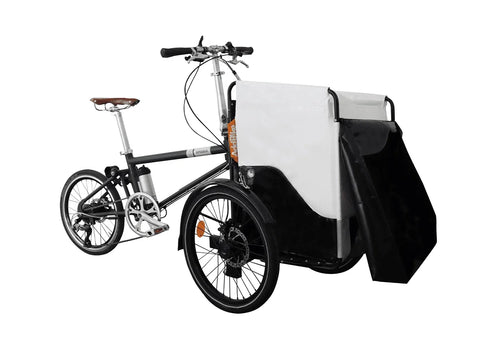 The AddBike+ Carry'Box Kit Cargo Bike Trailer | Front Mounted