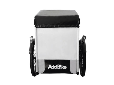 The AddBike+ Carry'Box Kit Cargo Bike Trailer | Front Mounted
