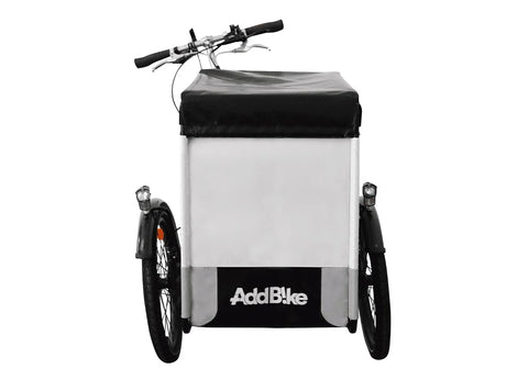 The AddBike+ Carry'Box Kit Cargo Bike Trailer | Front Mounted