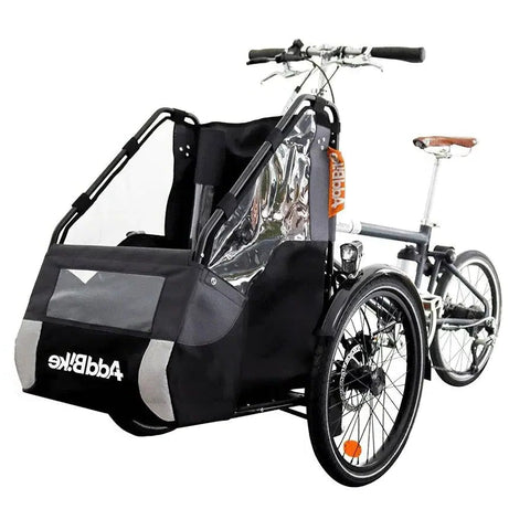 Addbike - The AddBike+ Carry'Dog Kit Dog Bike Trailer - Front Mounted - Hitch A Bike -