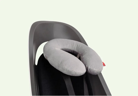 Hamax Amiga Frame-Mounted Bike Seat 2026 — Dark Grey/Green (view 5)
