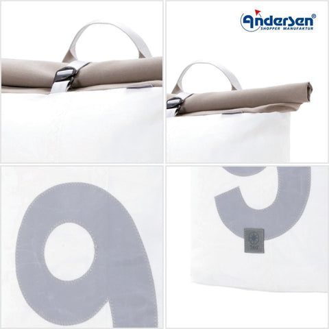 Andersen - Shopper - Andersen - Shopper | Bike Trailer Shopping Trolley | Royal Frame | 360° Steg 9 Bag - Hitch A Bike - 166-094-09