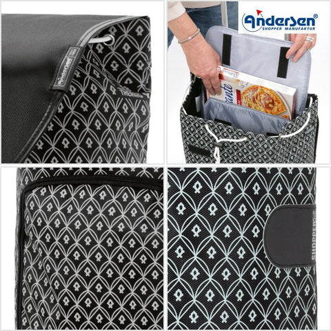 Andersen - Shopper - Andersen - Shopper | Bike Trailer Shopping Trolley | Royal Frame | Famke Bag - Hitch A Bike - 168-174-91