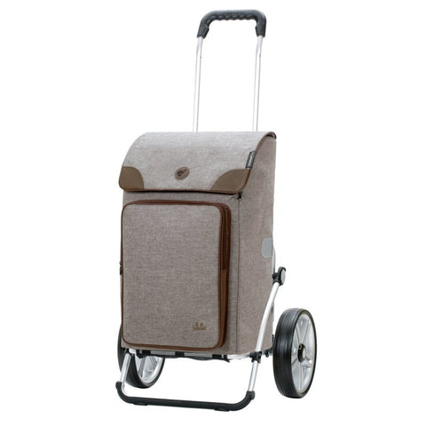 167-231-20 | Andersen Royal Frame | Holk Bag Bag | Silver/Grey | gallery 1 | Hitch A Bike