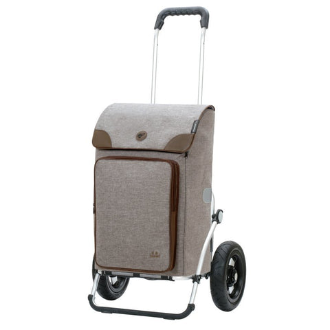 162-231-20 | Andersen Royal Frame | Holk Bag Bag | Silver/Grey | gallery 1 | Hitch A Bike