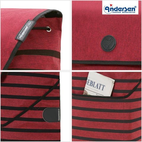 Andersen - Shopper - Andersen - Shopper | Bike Trailer Shopping Trolley | Royal Frame | Jelke Bag - Hitch A Bike - 167-238-80