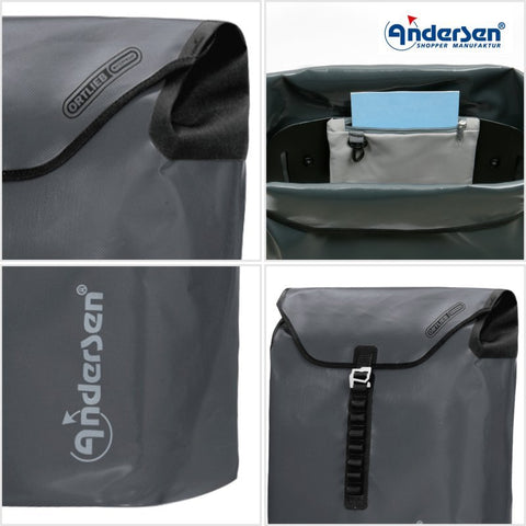 Andersen - Shopper - Andersen - Shopper | Bike Trailer Shopping Trolley | Royal Frame | Ortlieb Bag - Hitch A Bike - 167-082-94