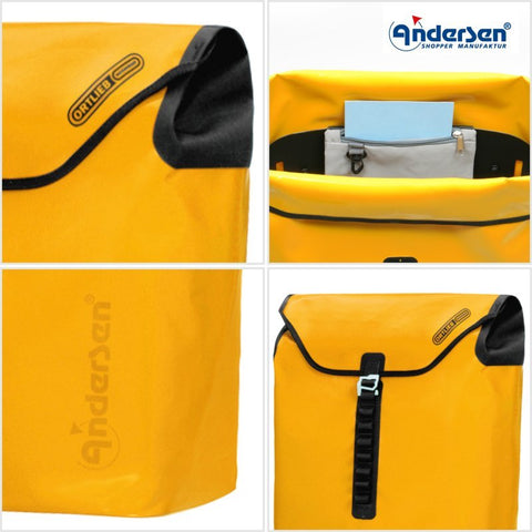 Andersen - Shopper - Andersen - Shopper | Bike Trailer Shopping Trolley | Royal Frame | Ortlieb Bag - Hitch A Bike - 167-082-94