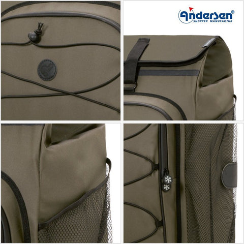 Andersen - Shopper - Andersen - Shopper | Bike Trailer Shopping Trolley | Royal Plus Frame | Fado 3.0 Bag - Hitch A Bike - 147-143-83