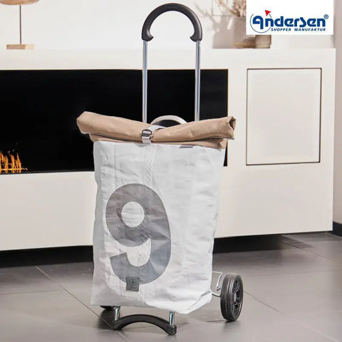 Andersen - Shopper - Andersen - Shopper - Bike Trailer Shopping Trolley - Scala Frame - 360° Steg 9 Bag - Hitch A Bike - 112-094-09