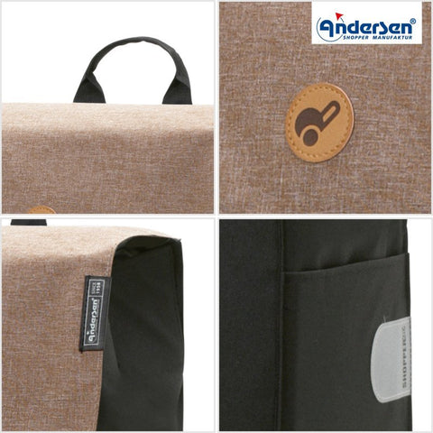 Andersen - Shopper - Andersen - Shopper | Bike Trailer Shopping Trolley | Scala Frame | Hera Bag - Hitch A Bike - 112-004-44