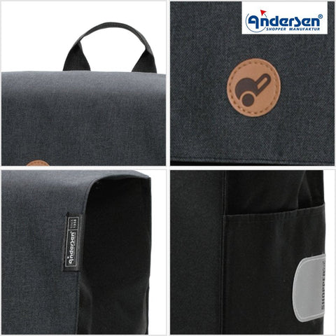 Andersen - Shopper - Andersen - Shopper | Bike Trailer Shopping Trolley | Scala Frame | Hera Bag - Hitch A Bike - 112-004-44