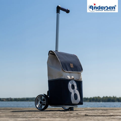 Andersen - Shopper - Andersen - Shopper | Bike Trailer Shopping Trolley | Unus Frame | 360° Mole 8 Bag - Hitch A Bike - 140-093-08