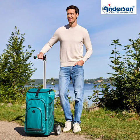 Andersen - Shopper - Andersen - Shopper - Bike Trailer Shopping Trolley - Unus Frame - Hydro 3.0 Bag - Hitch A Bike - 140-036-93