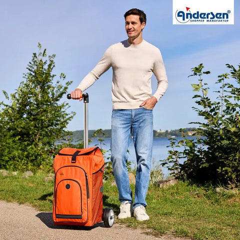 Andersen - Shopper - Andersen - Shopper - Bike Trailer Shopping Trolley - Unus Frame - Hydro 3.0 Bag - Hitch A Bike - 140-036-93