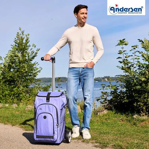 Andersen - Shopper - Andersen - Shopper - Bike Trailer Shopping Trolley - Unus Frame - Hydro 3.0 Bag - Hitch A Bike - 140-036-93