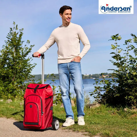 Andersen - Shopper - Andersen - Shopper - Bike Trailer Shopping Trolley - Unus Frame - Hydro 3.0 Bag - Hitch A Bike - 140-036-93