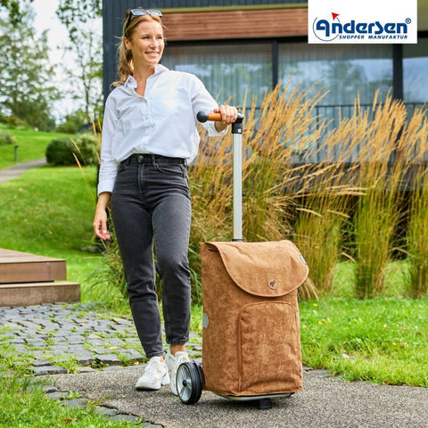 Andersen - Shopper - Andersen - Shopper | Bike Trailer Shopping Trolley | Unus Frame | Marta Bag - Hitch A Bike - 140-233-50