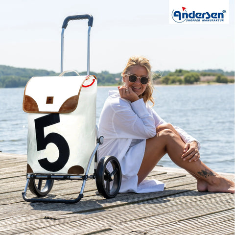 Andersen-Shopping - Andersen-Shopper | Bike Trailer | Shopping Trolley | Royal Frame | 360° Lee Bag - 166-091-03 - Hitch A Bike - United Kingdom