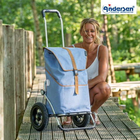 Andersen-Shopping - Andersen-Shopper | Bike Trailer | Shopping Trolley | Royal Frame | Auke Bag - 167-222-60 - Hitch A Bike - United Kingdom