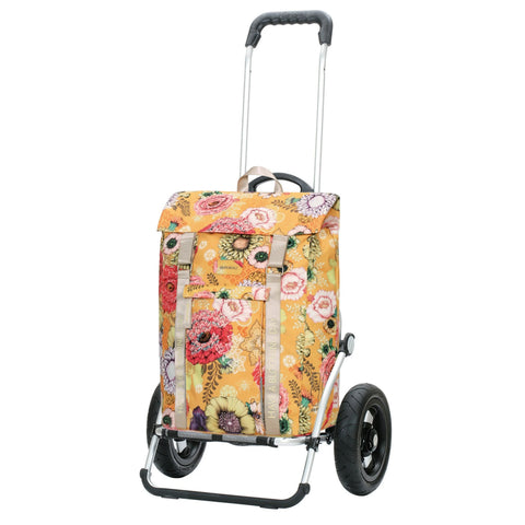 Andersen-Shopping - Andersen-Shopper | Bike Trailer | Shopping Trolley | Royal Frame | Basil Bloom Bag - 166-207-10 - Hitch A Bike - {{ shop.shopifyCountryName }}