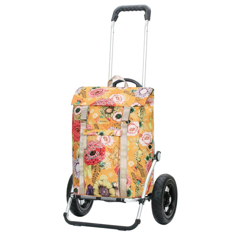 Andersen-Shopping - Andersen-Shopper | Bike Trailer | Shopping Trolley | Royal Frame | Basil Bloom Bag - 166-207-10 - Hitch A Bike - United Kingdom