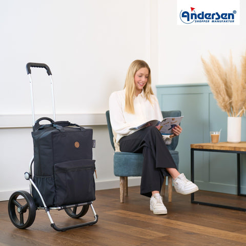 Andersen-Shopping - Andersen-Shopper | Bike Trailer | Shopping Trolley | Royal Frame | Carl Bag - 166-229-80 - Hitch A Bike - United Kingdom