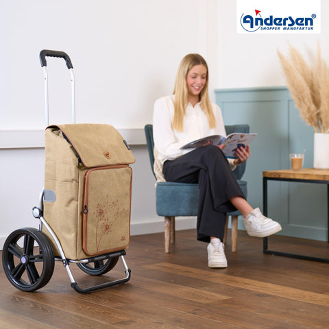 Andersen-Shopping - Andersen-Shopper | Bike Trailer | Shopping Trolley | Royal Frame | Erbo Bag - 164-217-40 - Hitch A Bike - United Kingdom