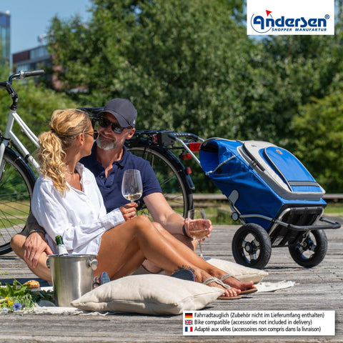 Andersen-Shopping - Andersen-Shopper | Bike Trailer | Shopping Trolley | Royal Frame | Hydro 2.1 Bag - 167-036-22 - Hitch A Bike - United Kingdom