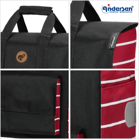 Andersen-Shopping - Andersen-Shopper | Bike Trailer | Shopping Trolley | Royal Frame | Jella Bag - 166-214-70 - Hitch A Bike - United Kingdom