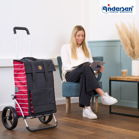 Andersen-Shopping - Andersen-Shopper | Bike Trailer | Shopping Trolley | Royal Frame | Jella Bag - 166-214-70 - Hitch A Bike - United Kingdom