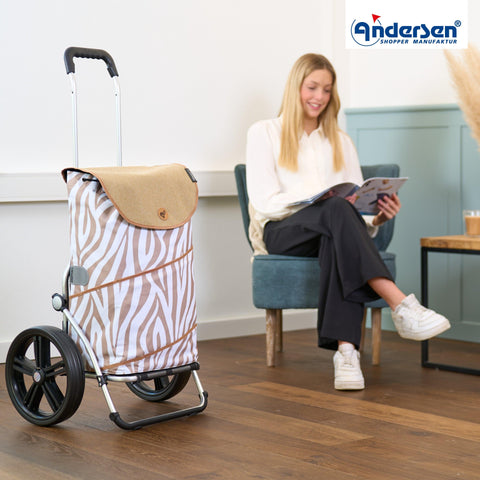 Andersen-Shopping - Andersen-Shopper | Bike Trailer | Shopping Trolley | Royal Frame | Tyra Bag - 164-218-00 - Hitch A Bike - United Kingdom